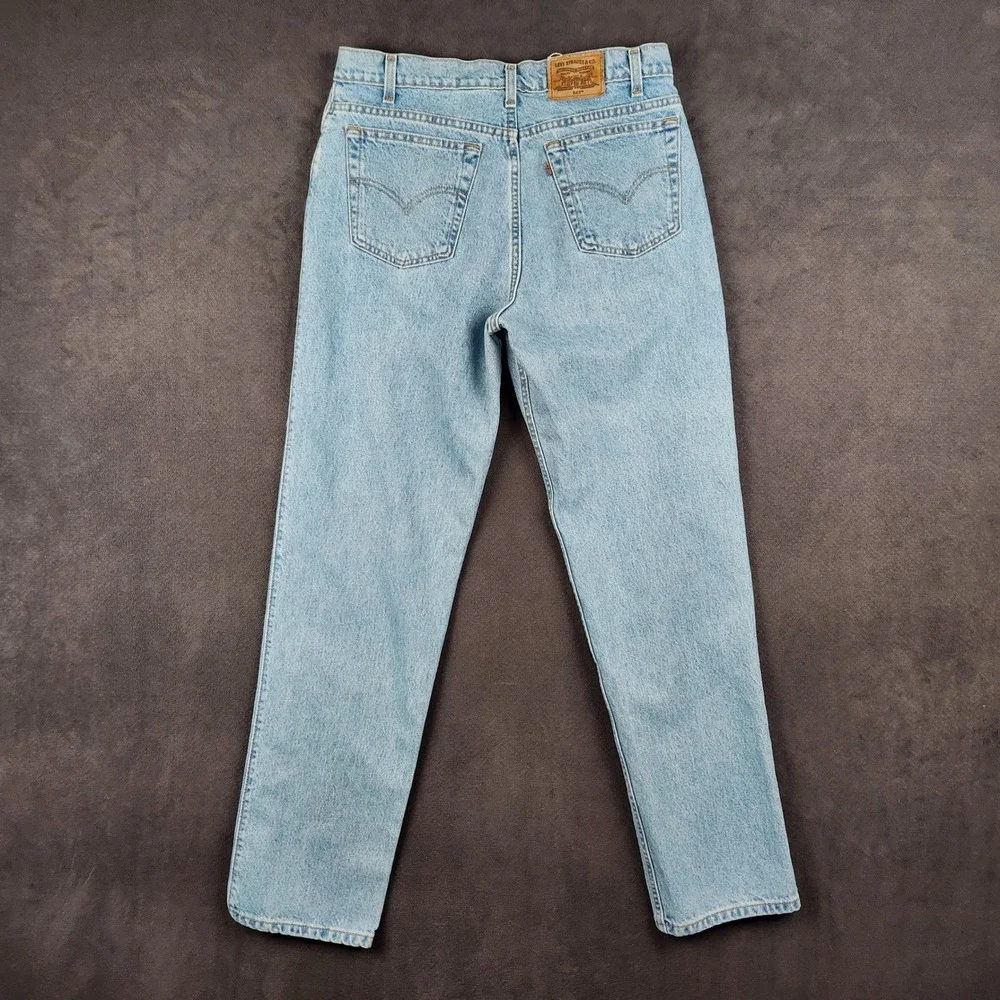Vintage Levis Orange Tab 540 Jeans Mens 36x34 Blue Light Wash Relaxed Fit‎